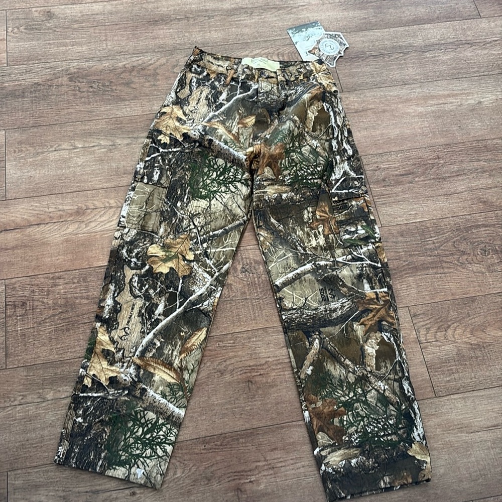 Boys Camo Cargo Pants-XL-NEW!